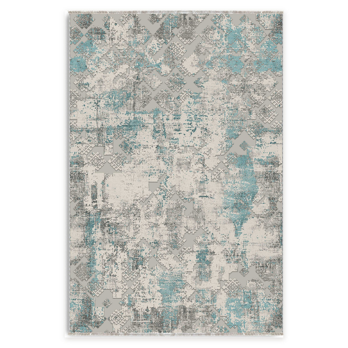 RW7165 rug — top view on white background