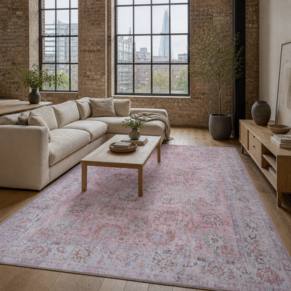 RWDV1006 washable chenille area rug