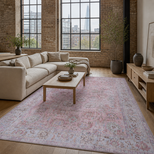 RWDV1006 washable chenille area rug