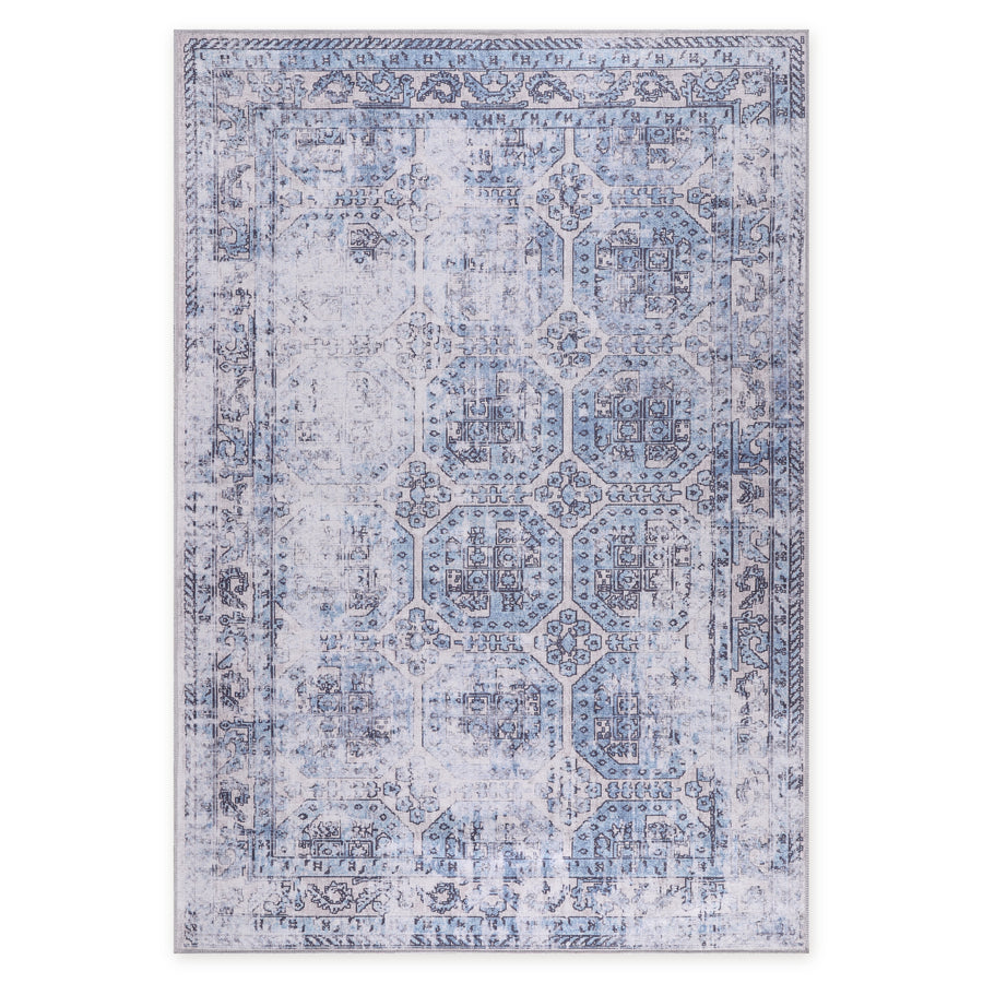 Attic Grey Vintage waschbarer Teppich