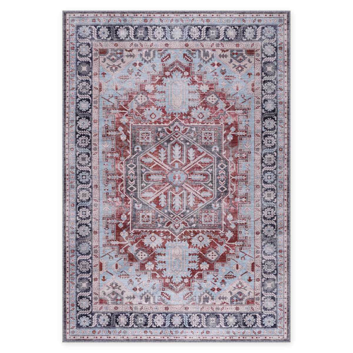 RWK1 rug — top view on white background