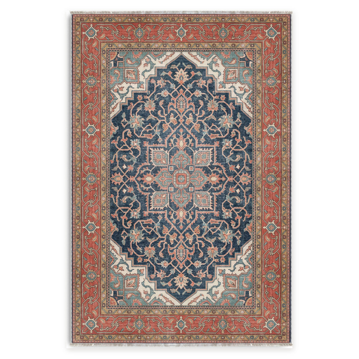 RWK3041 rug — top view on white background