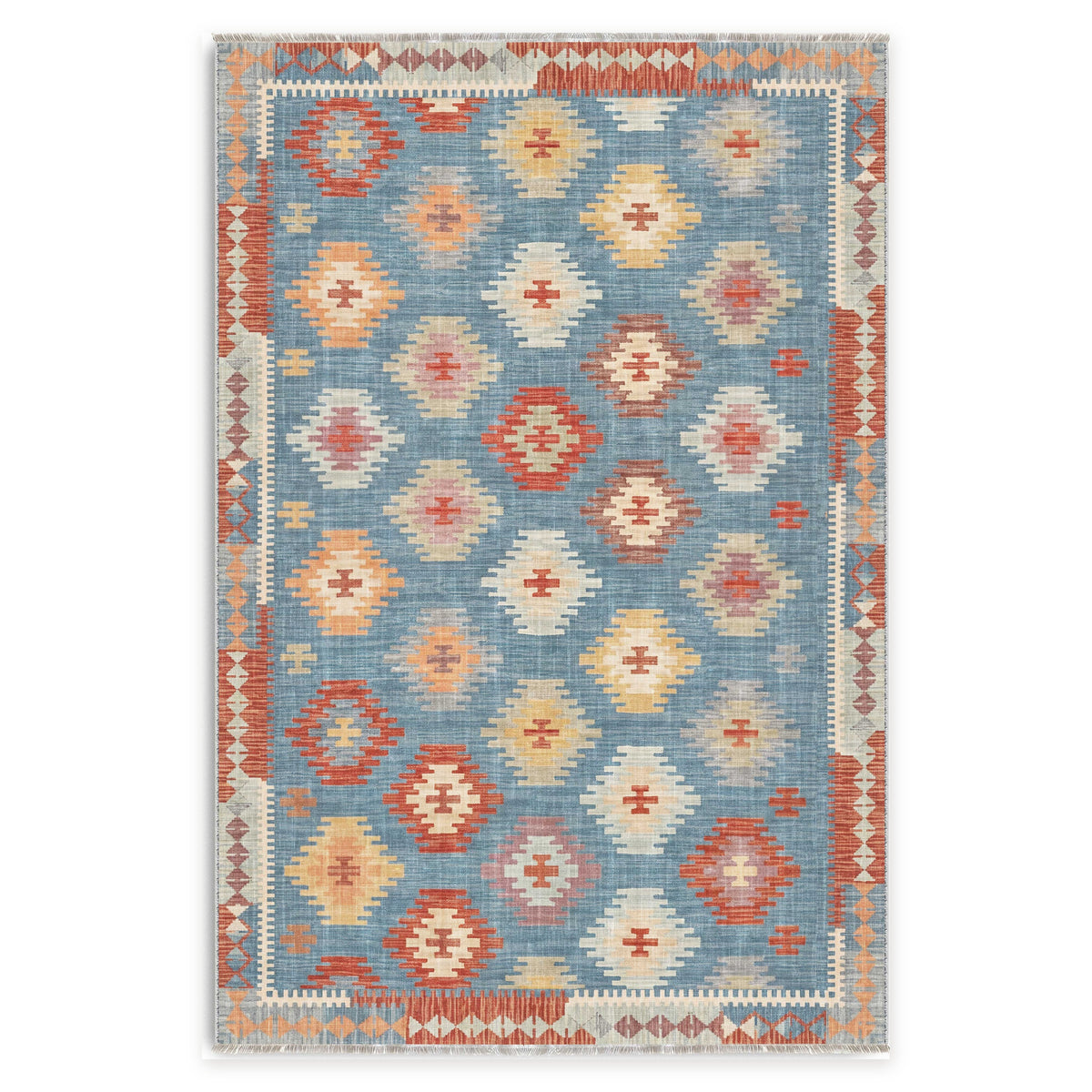 RWK3050 rug — top view on white background