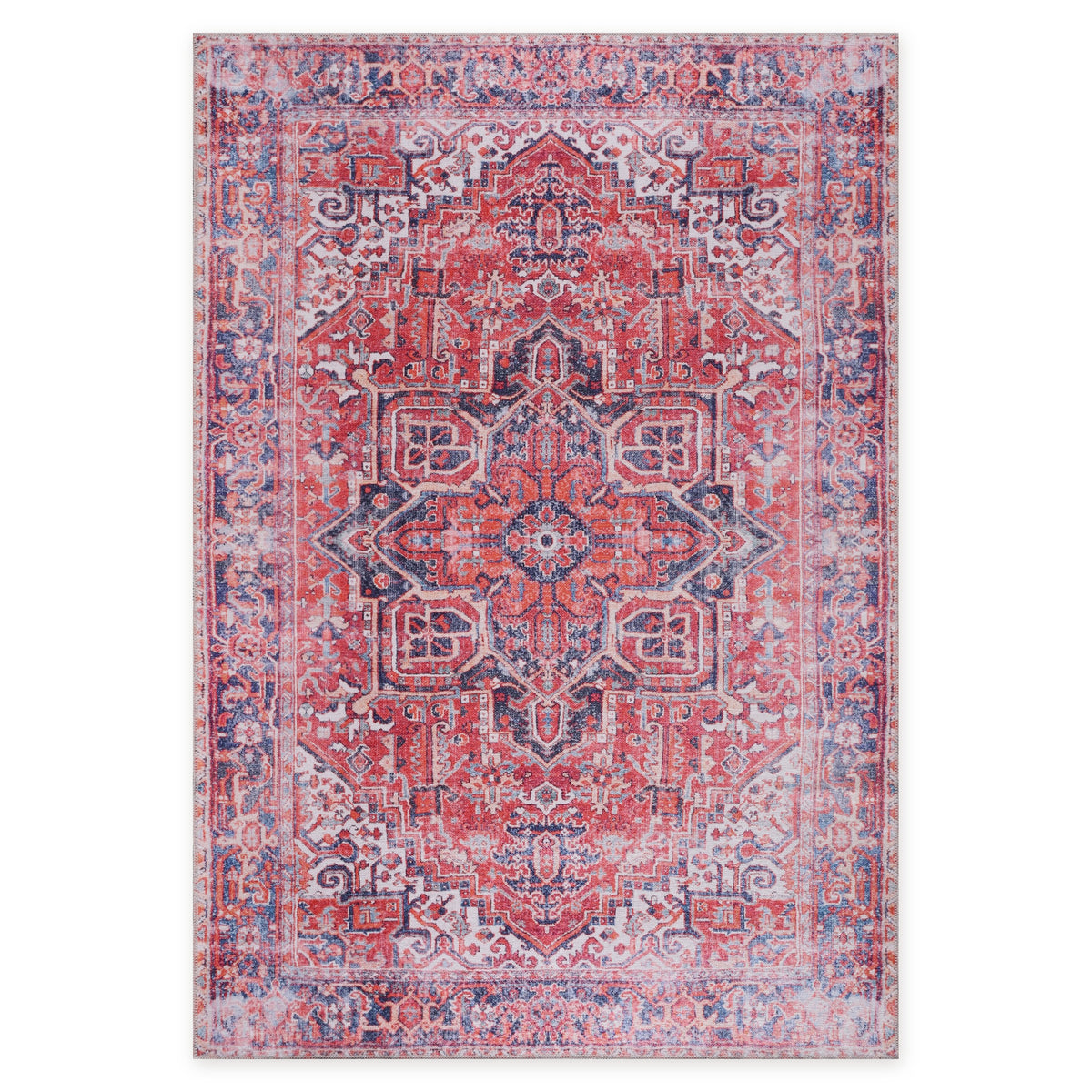 RWNL1001 rug — top view on white background