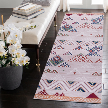 RWNL1002 washable runner rug in a modern hallway