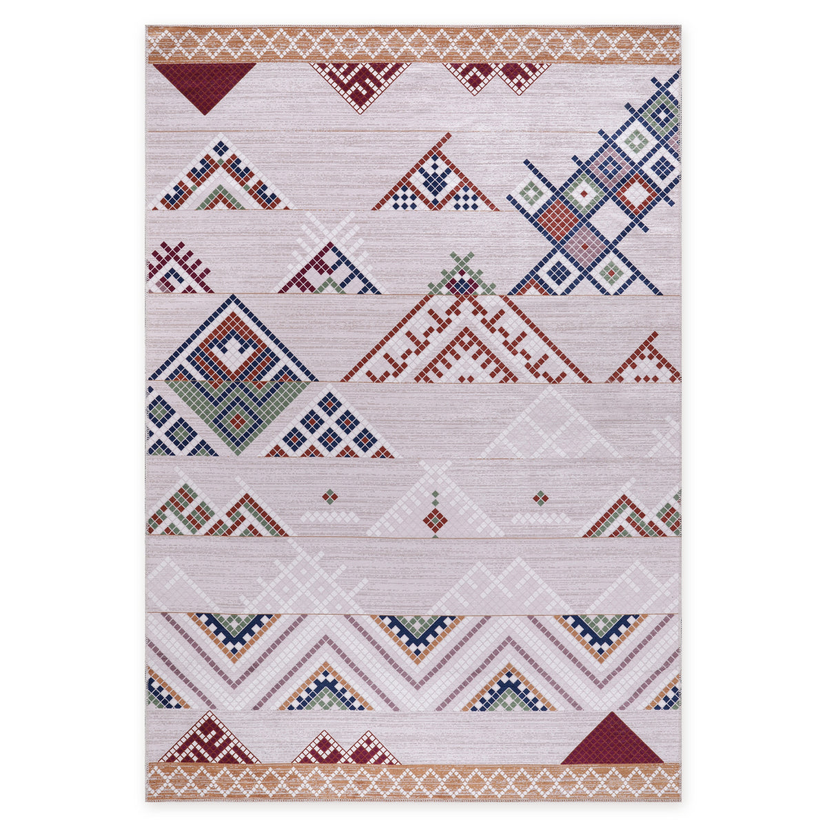 RWNL1002 rug — top view on white background