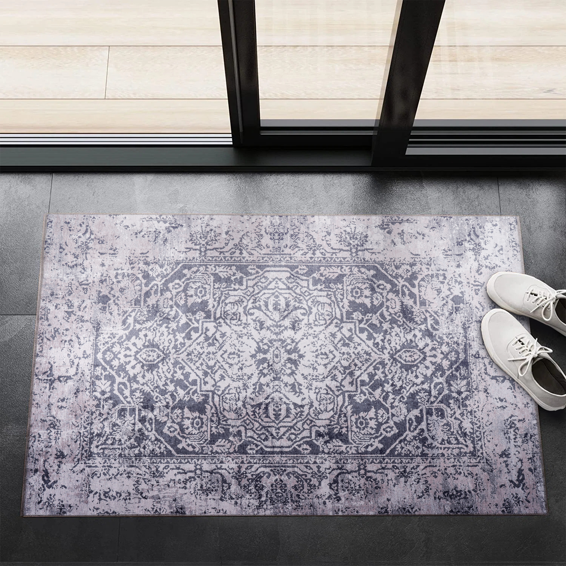 RWNL1010 washable chenille area rug