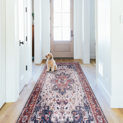 RWNL1011 washable runner rug in a modern hallway