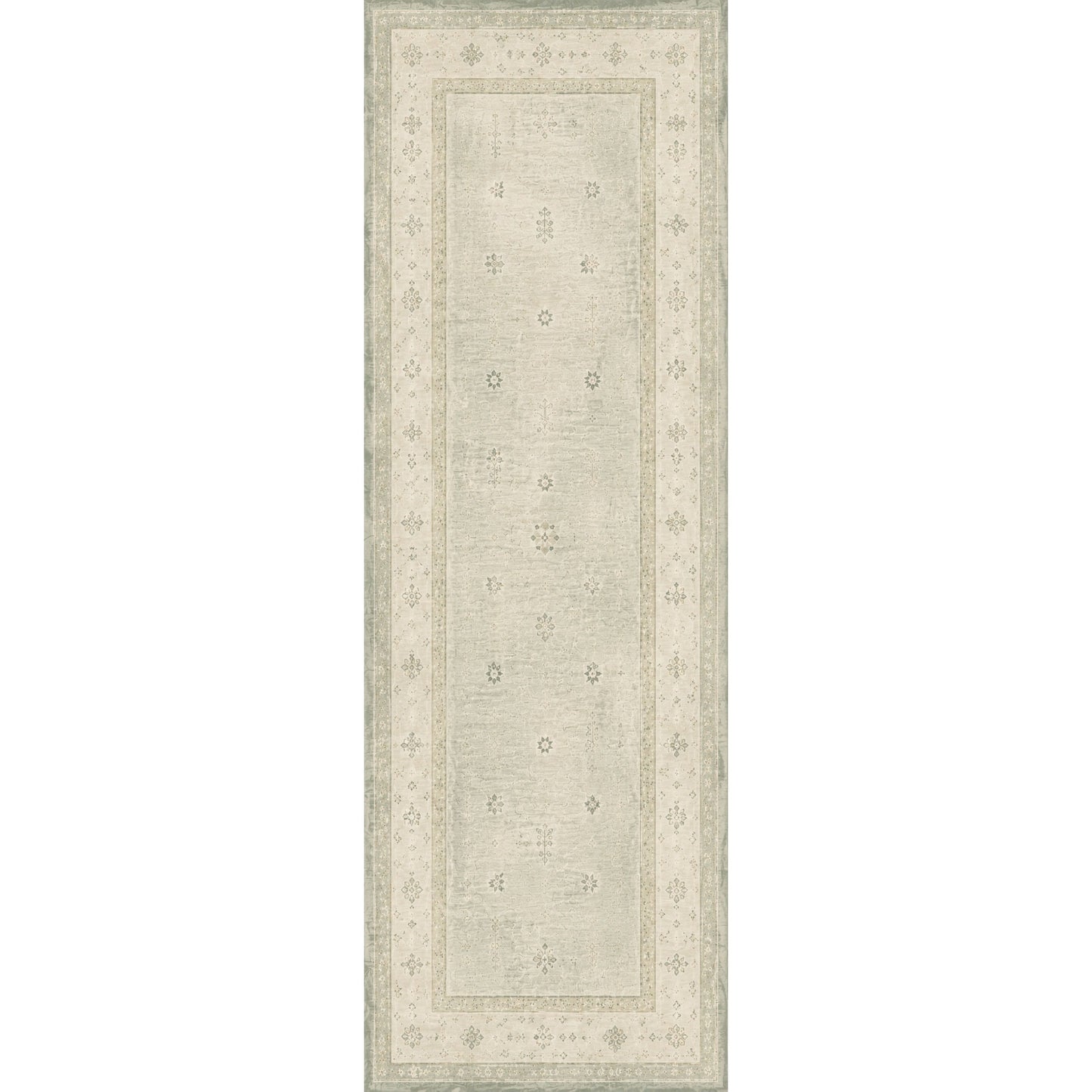 RWPR00010 washable chenille area rug viewed from above
