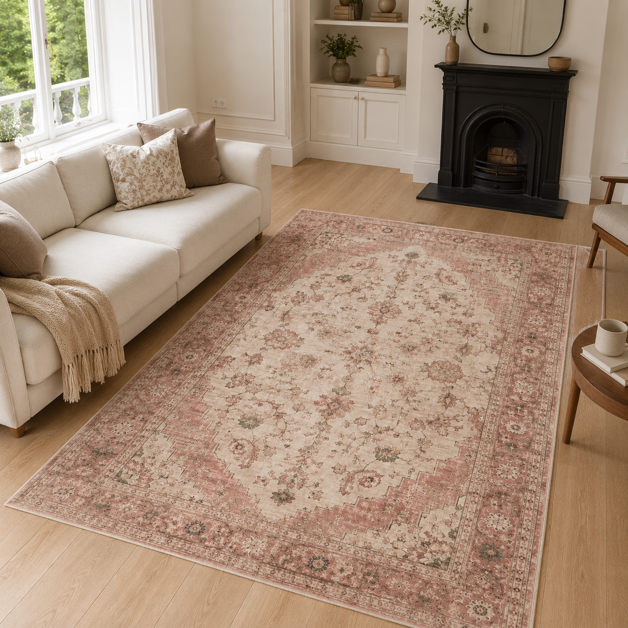 RWPR0002 washable chenille area rug