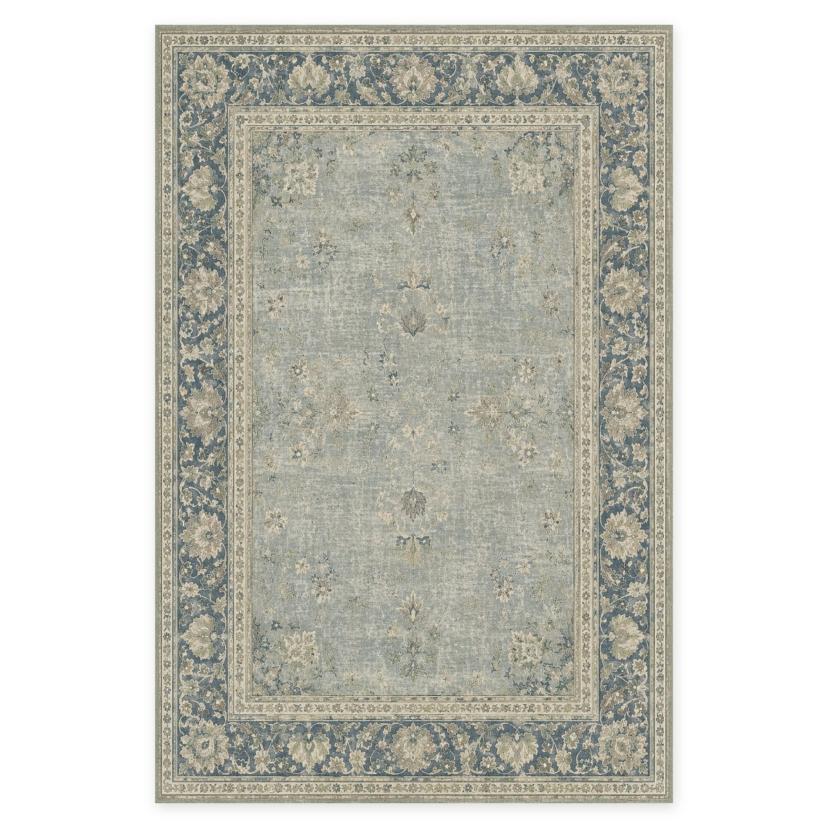 RWPR0004 rug — top view on white background