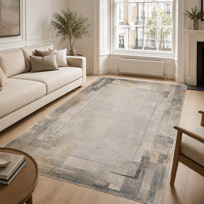 RWPR0006 washable chenille area rug