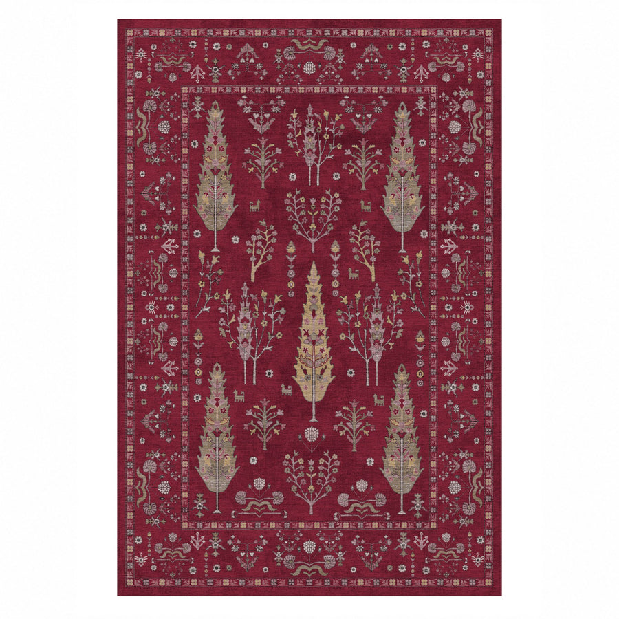 Cypress Garden Washable Rug — Colour Edit 1