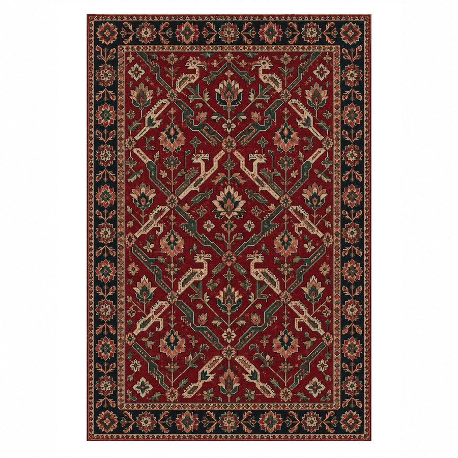 Dragon Vines Washable Rug