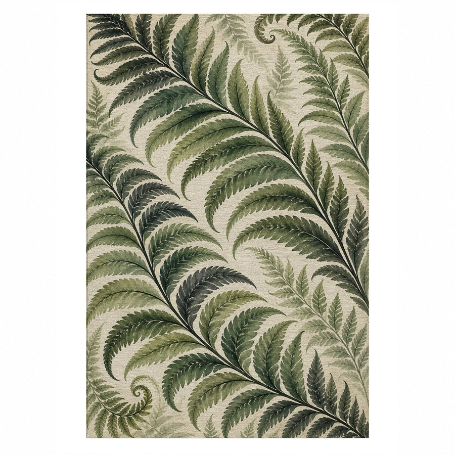 Fern Rhythm Washable Rug