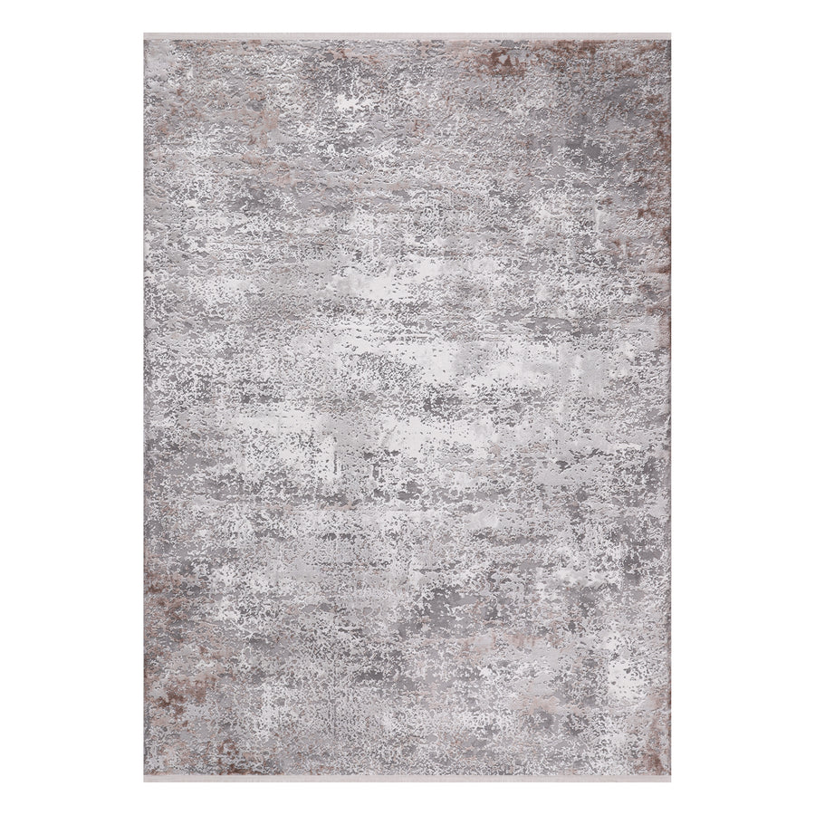 Tessera Grey Terracotta Abstract Vavien Rug