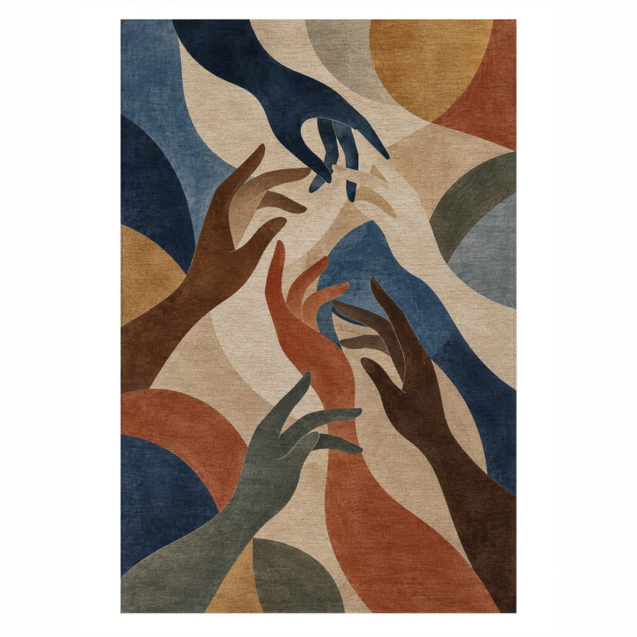 Hands In Harmony Washable Rug