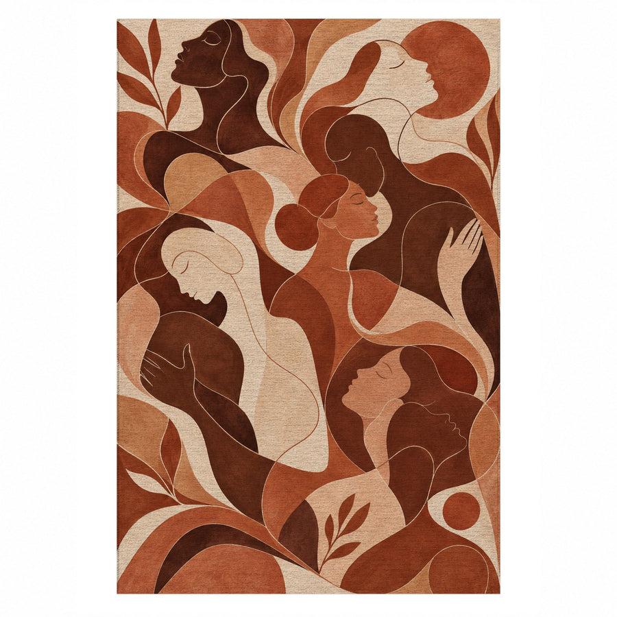 Human Connections Washable Rug