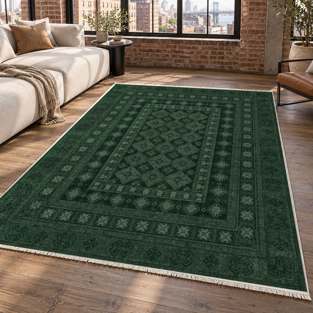 Kayseri Forest Classic Washable Rug — new york living