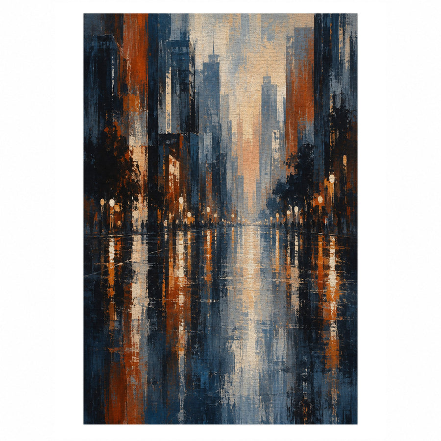 Rainy Boulevard Washable Rug