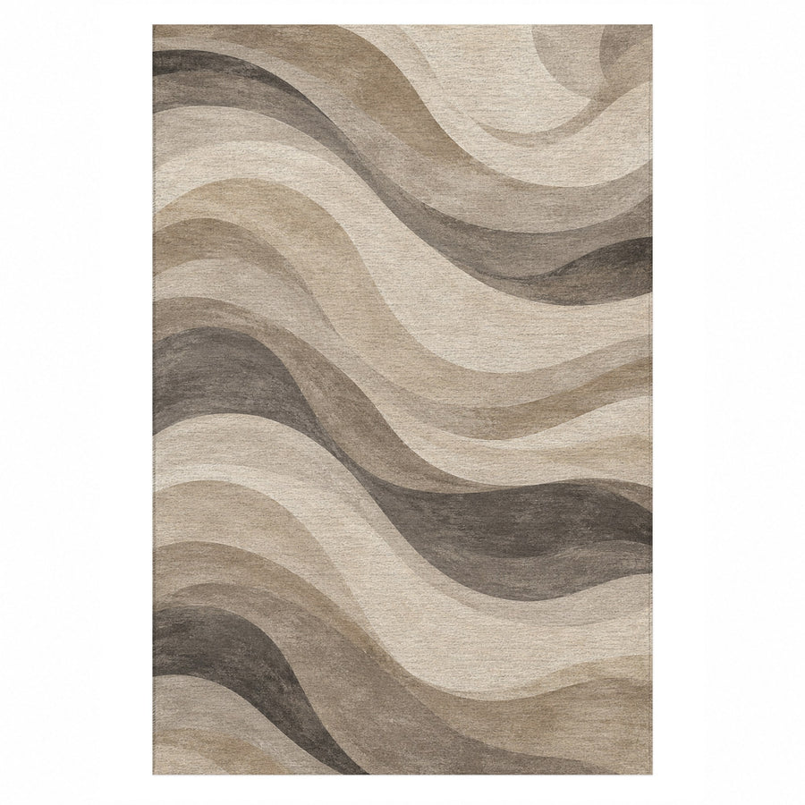 Ripple Study Washable Rug