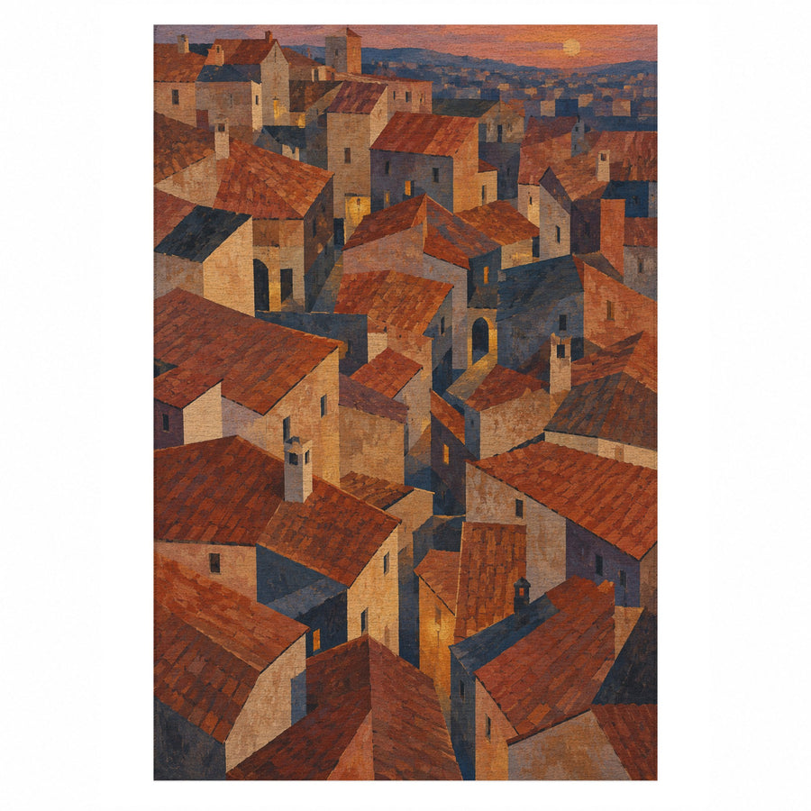 Rooftop Rhythm Washable Rug