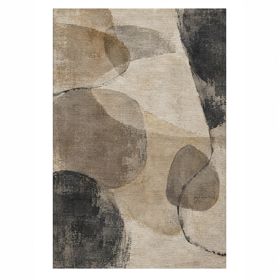 Stone Dialogue Washable Rug