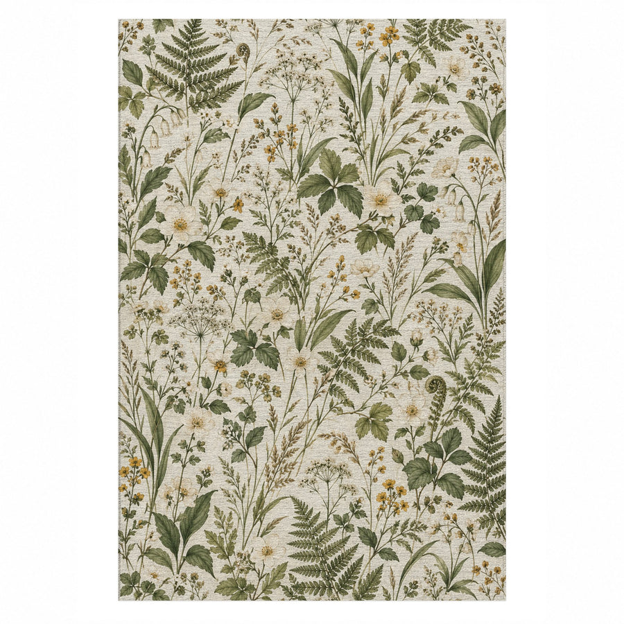 Wildflower Clearing Washable Rug