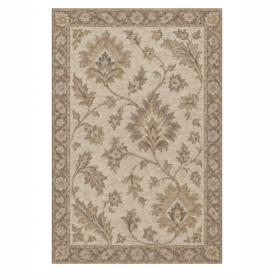 Willow Palmettes Washable Rug